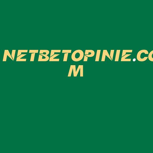 Logo da NETBETOPINIE